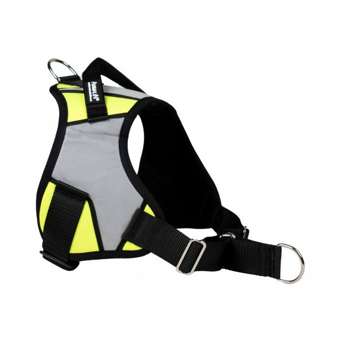 Harnais Animalin® REFLEX PLUS Jaune fluo – de S à XXL