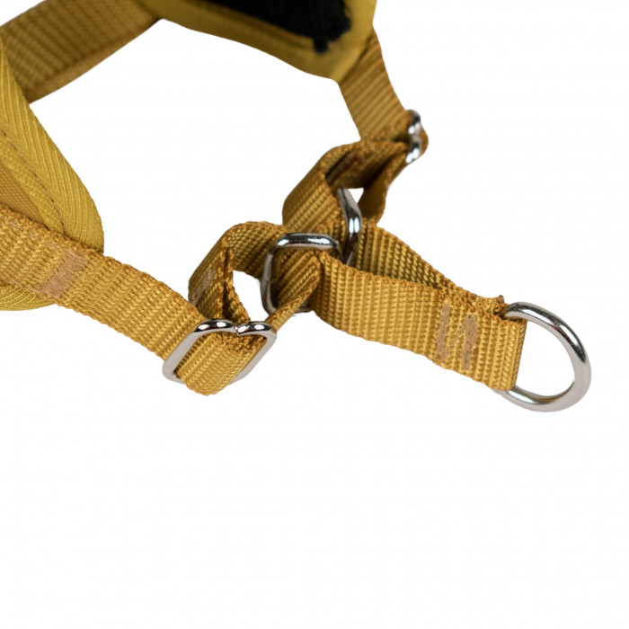 -25% Taille XS – Harnais Animalin® AUTOMNE Ocre jaune
