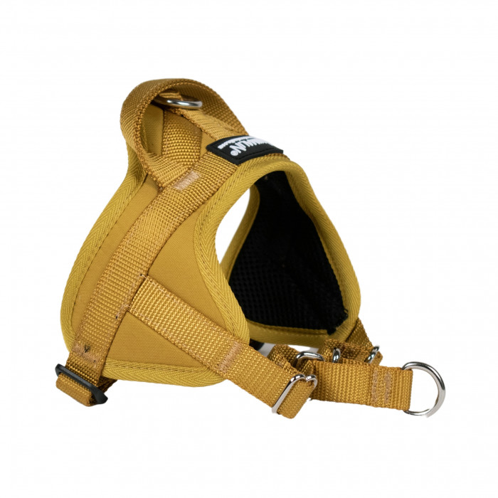 -25% Taille XS – Harnais Animalin® AUTOMNE Ocre jaune