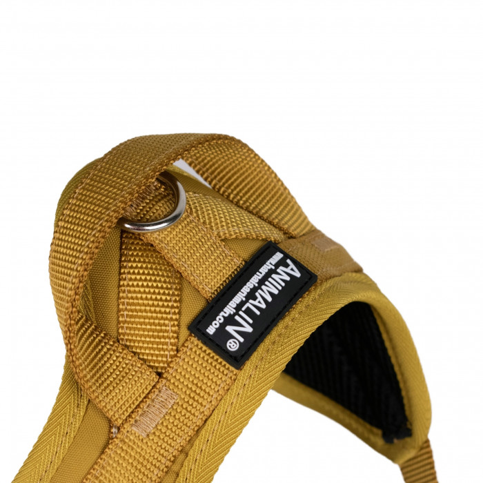-25% Taille XS – Harnais Animalin® AUTOMNE Ocre jaune