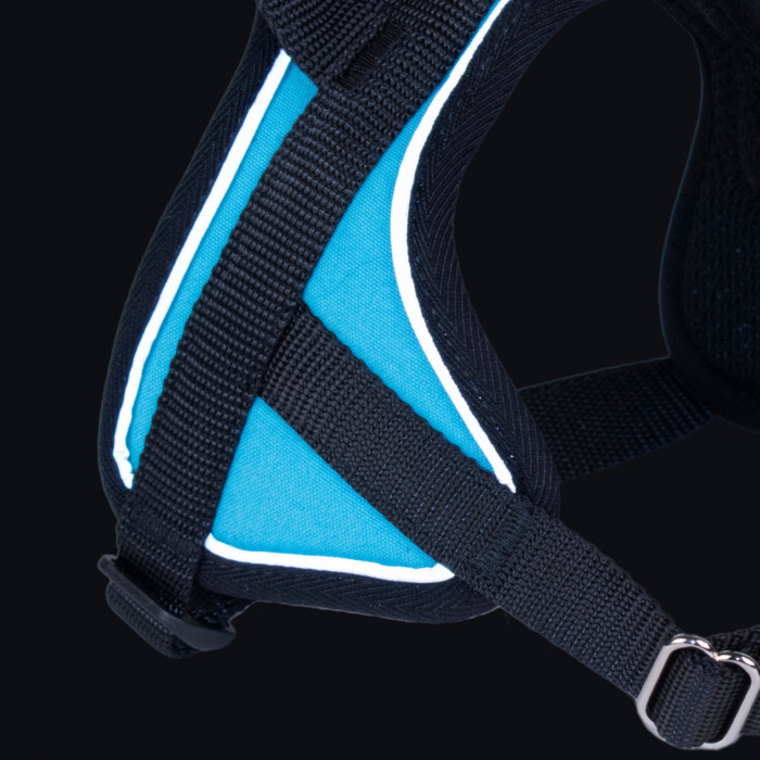 -25% Tailles XXS et XS – Harnais Animalin® REFLEX Bleu