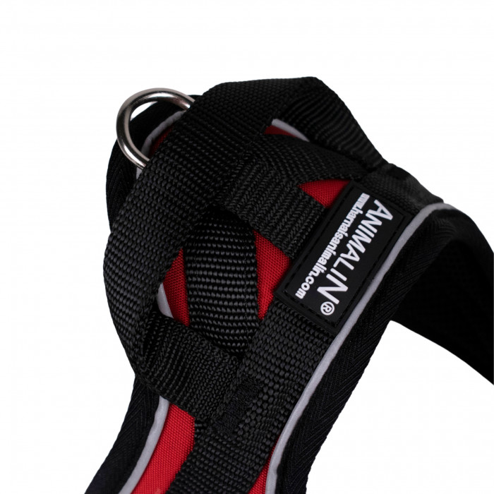 -25% Taille XXS – Harnais Animalin® REFLEX Rouge