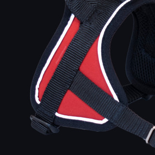-25% Taille XXS – Harnais Animalin® REFLEX Rouge