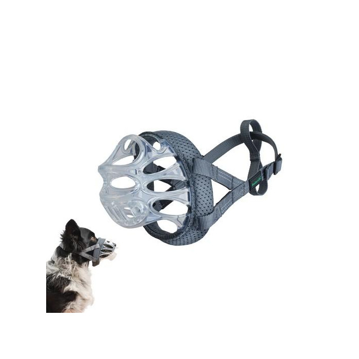 Muselière Baskerville transparente (Invisa) 6 tailles