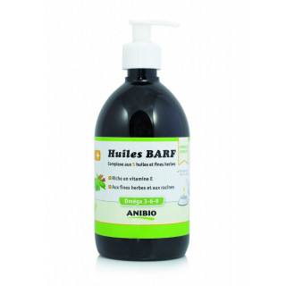 Huiles BARF – Complexe aux 5 huiles et fines herbes (500 ml)