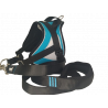 -10% Kit Sellerie – Harnais Reflex Bleu + Laisse renforcée ANIMALIN