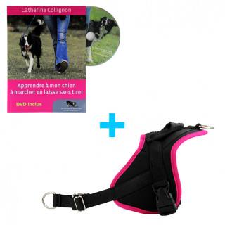Kit Harnais Classic + Livre “Apprendre à mon chien à marcher en laisse sans tirer”