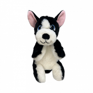 Peluche Chiot Black & White (KONG Comfort Pups Boss)