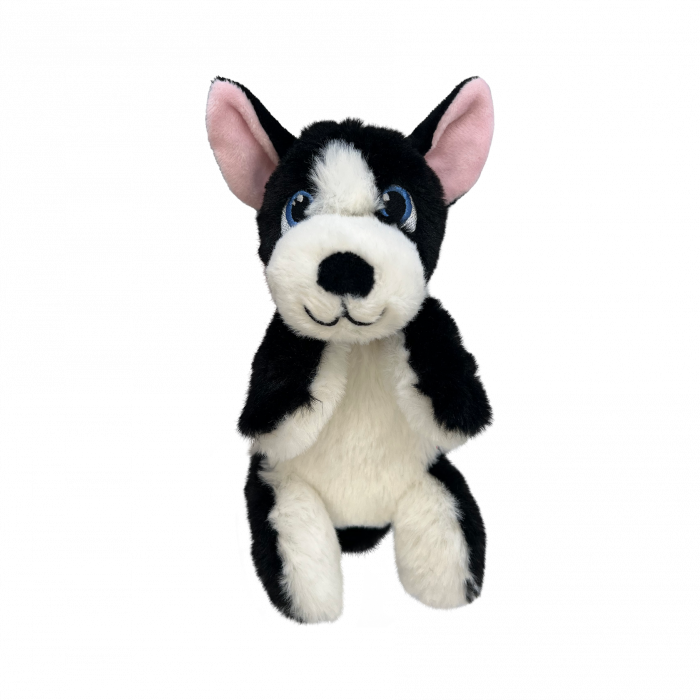 Peluche Chiot Black & White (KONG Comfort Pups Boss)