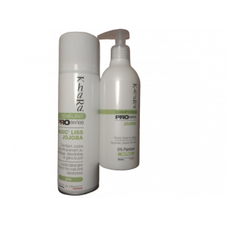 KIT SHAMPOOING + DEMELANT KHARA PRO