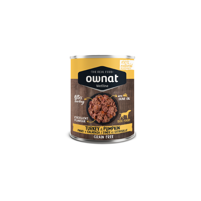 Ownat boite humide poulet courge