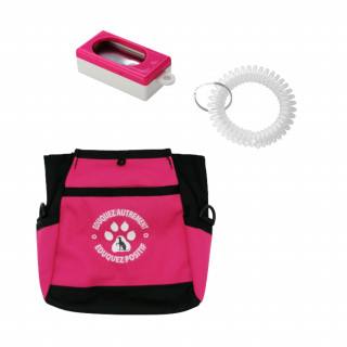 Kit Rapid ANIMALIN (Pochette+Clicker+Bracelet ROSE)