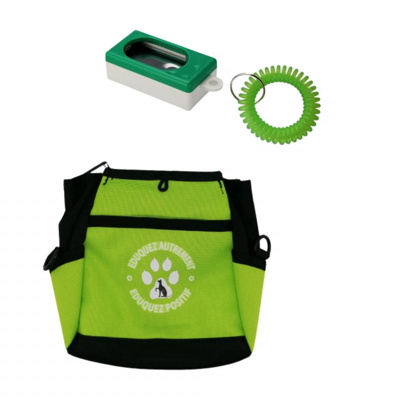 Kit Rapid ANIMALIN (Pochette+Clicker+Bracelet VERT)