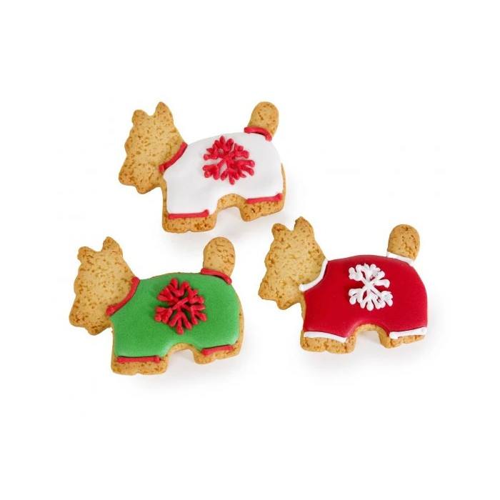 Lot de 3 biscuits pour chien Puppies de Noël (20 g l’unité)