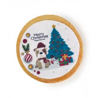 Cookie de Noël pour chien (Merry Xmas Cookie Bag - 45 g)