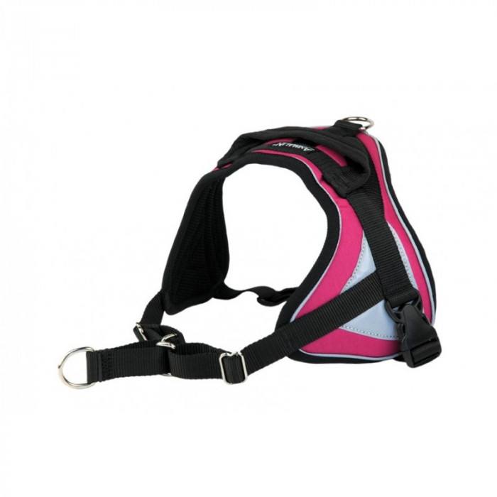 Reflex Fuschia – XXL – Harnais de marche en laisse