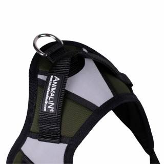 Reflex Plus Vert Kaki – 5 tailles – Harnais de marche en laisse