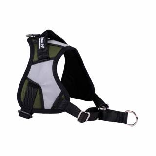 Reflex Plus Vert Kaki – 5 tailles – Harnais de marche en laisse