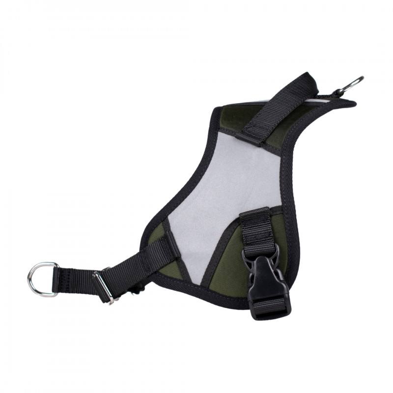 Reflex Plus Vert Kaki – 5 tailles – Harnais de marche en laisse