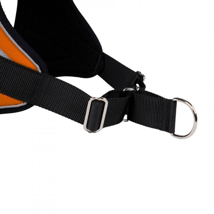 Reflex Orange – XXL – Harnais de marche en laisse