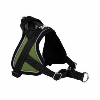 Reflex Vert Kaki – XXS et XS – Harnais de marche en laisse