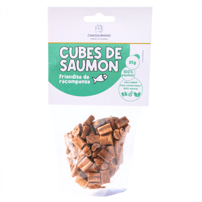 Cubes de saumon (85 g)