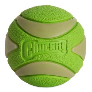 Extra Balle luminescente avec sifflet – Medium (Chuckit! Max Glow Ultra Squeaker Ball )