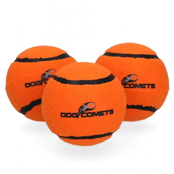 Balle de tennis avec sifflet (Dog Comets Neutron Star Tennis Ball) 3 diamètres