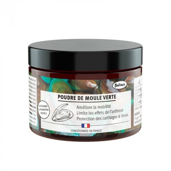 Poudre de Moules vertes – 60 g (pour chiens et chats)
