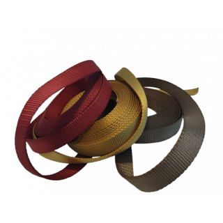 Sangle 100% polyamide pour Harnais AUTOMNE ANIMALIN (3 coloris/3 largeurs)