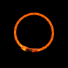 Collier anneau lumineux Flash USB (3 tailles)
