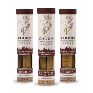 Snacks au lait de yak (Churpi Himalayan Canine Treat)