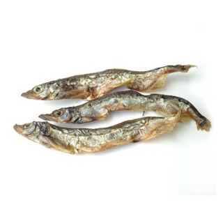 Poissons séchés (Capelan 100 % naturel de l’Atlantique Nord)