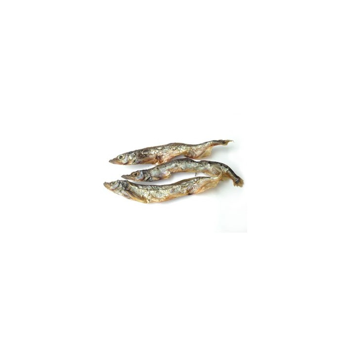 Poissons séchés (Capelan 100 % naturel de l’Atlantique Nord)