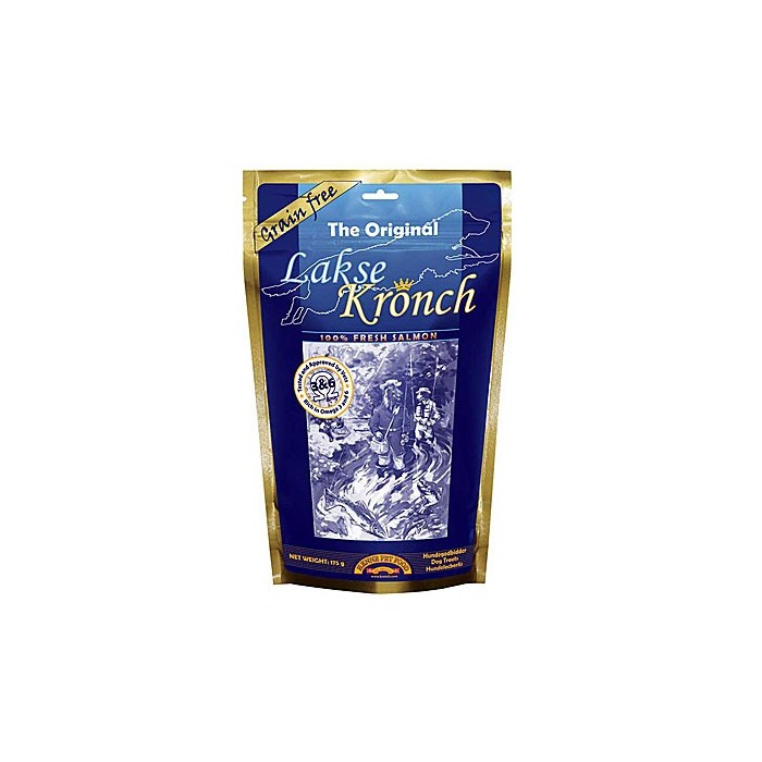 Friandises croquantes 100 % saumon (Lakse Kronch Original)