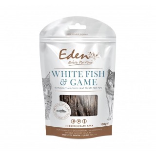 Récompenses semi-humides Poisson/Gibier (Eden Fish Treats)