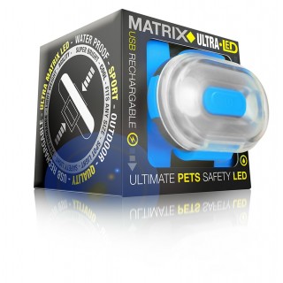 Lampe de sécurité Ultra LED Matrix - 6 couleurs - Charge USB - 100 % étanche
