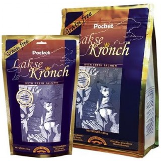 Friandises croquantes 76 % Saumon (Lakse Kronch Pocket)