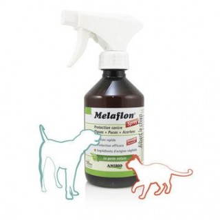 Melaflon Spray 300 ml –  Contre tiques, puces et acariens