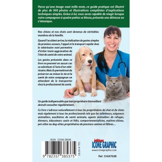 Premiers secours pour mon chien et mon chat