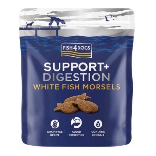 Biscuits au saumon et poisson blanc (Support+ Digestion Fish4Dogs) 225 g