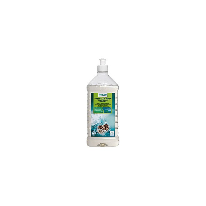 Liquide “Vaisselle Main” enzymatique sans parfum (1 litre)
