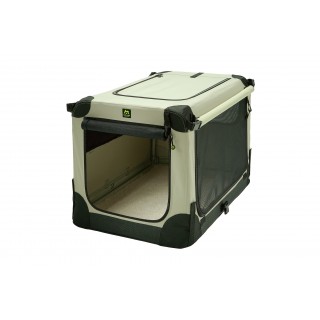 Cage de transport souple 7 tailles – Coloris Beige (Soft Kennel)