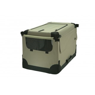 Cage de transport souple 7 tailles – Coloris Beige (Soft Kennel)